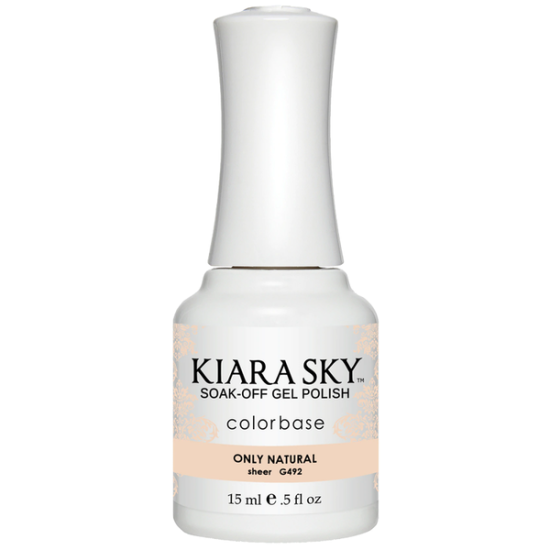 KiaraSky Gel #492 Only Natural, 0.5 fl oz