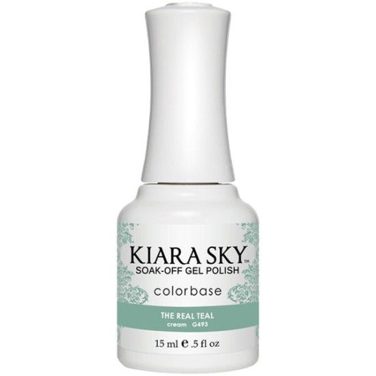 KiaraSky Gel #493 The Real Teal, 0.5 fl oz