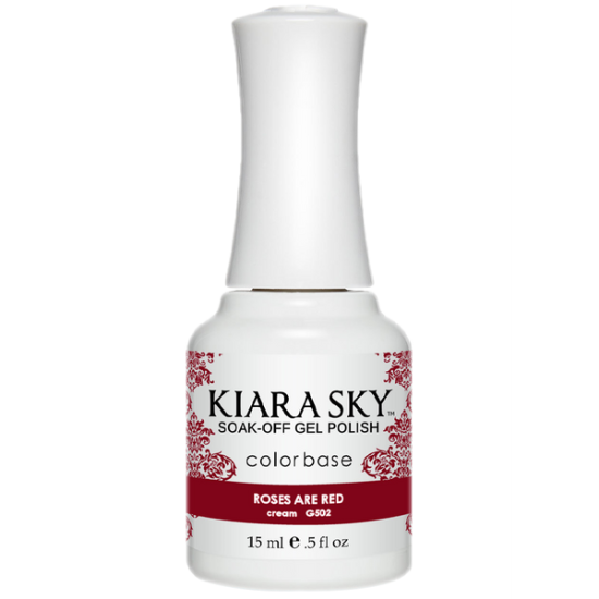 KiaraSky Gel #502 Roses Are Red, 0.5 fl oz