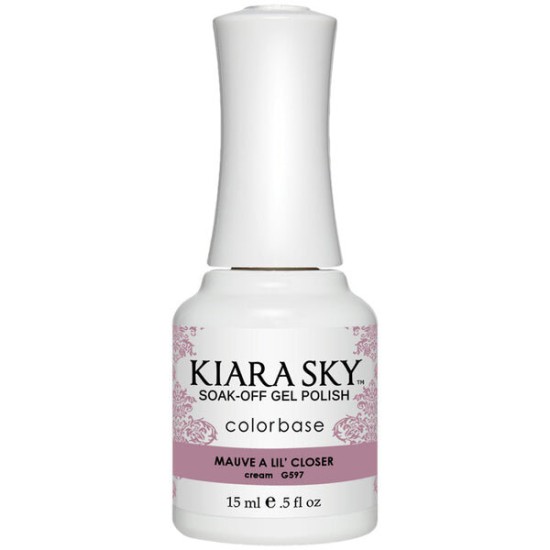 KiaraSky - Mauve A Lil Closer #597 Gel Polish
