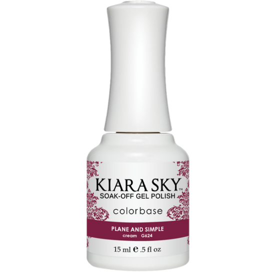 KiaraSky Gel #624 Plane And Simple, 0.5 fl oz