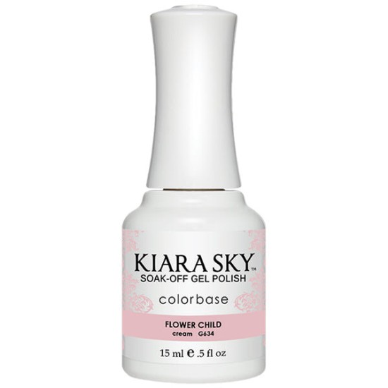 KiaraSky Gel #634 Flower Child, 0.5 fl oz