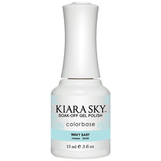 KiaraSky Gel #636 Wavy Baby, 0.5 fl oz