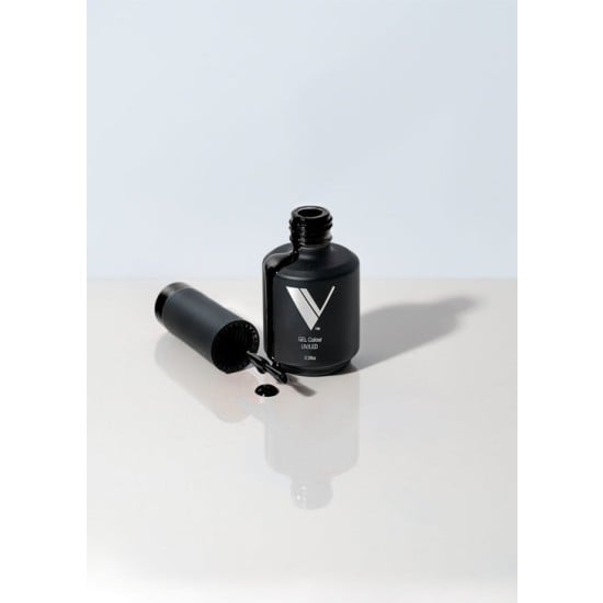V Beauty Gel Polish #048 (Black), 0.5 fl oz