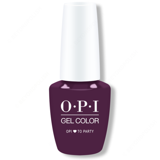 OPI Gel Opi <3 To Party #GCHPN07, 0.5 fl oz