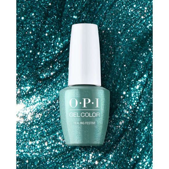 OPI Gel Tealing Festive #GCP03, 0.5 fl oz