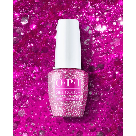 OPI Gel I Pink It's Snowing #GCP15, 0.5 fl oz