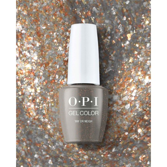 OPI Gel Yay or Neigh #GCHPQ06, 0.5 fl oz