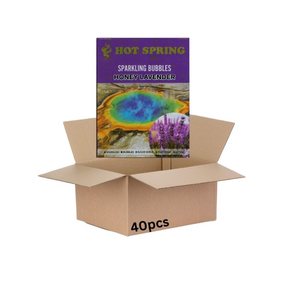 Hot Spring Volcano Honey Lavender 40pcs
