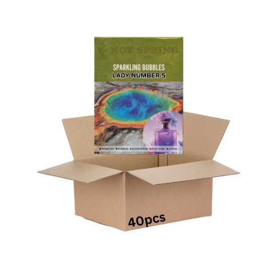 Hot Spring Volcano Lady Number 5 40pcs