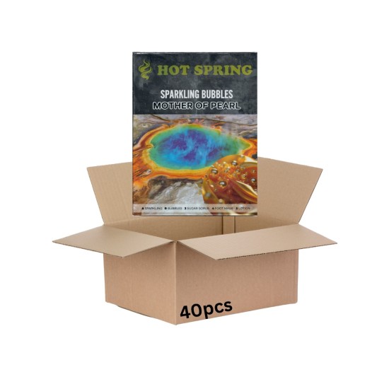 Hot Spring Volcano Mother Of Pearl 40pcs