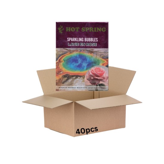 Hot Spring Volcano Lavie En Rose 40pcs