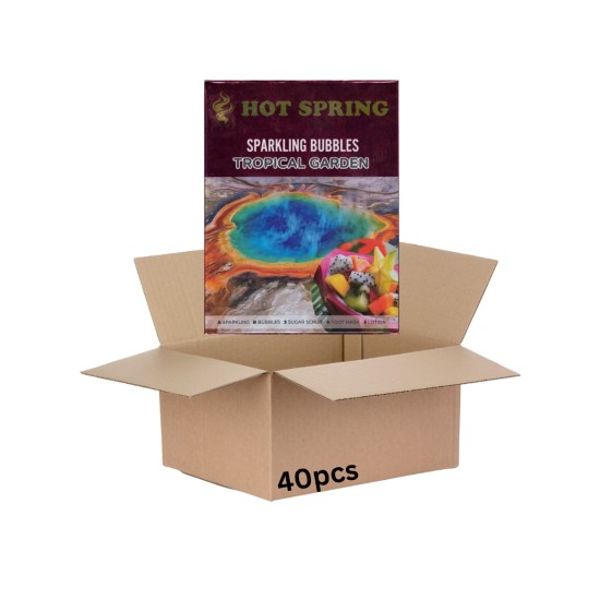 Hot Spring Volcano Tropical Garden 40pcs
