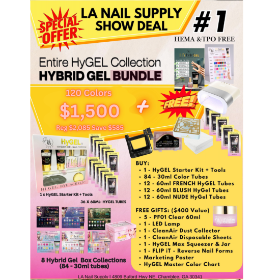 Hyba Hybrid Gel Bundle + Free Goods