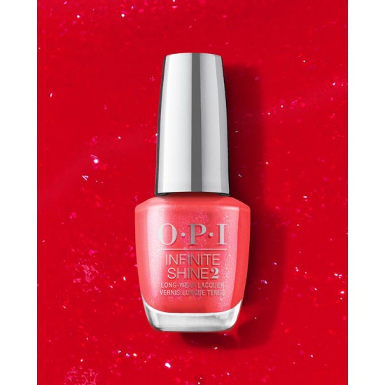 OPI Left Your Texts on Red #S010 Infinite Shine