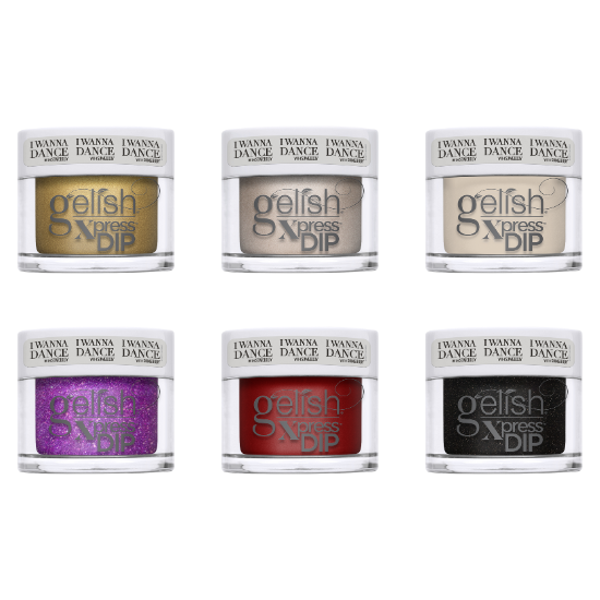 Gelish Xpress Dip I Wanna Dance With Somebody, 6pc Bundle