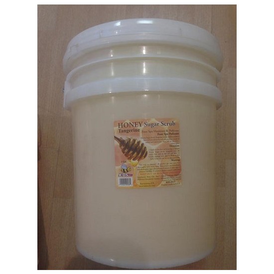 KDS Sugar Scrub Honey Tangerine 5gal