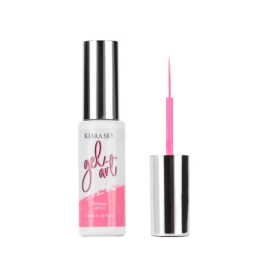 KiaraSky Gel Nail Art Striper Art Hot Pink, 0.25 fl oz
