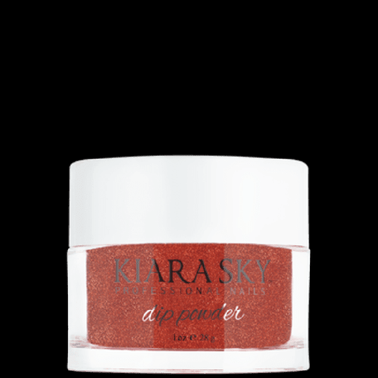 KiaraSky Dip Powder #457 Frosted Pomegranate, 1oz
