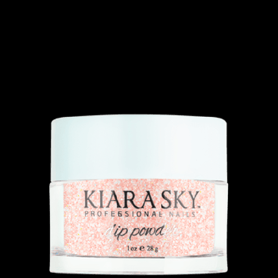 KiaraSky Dip Powder #496 Pinking Of Sparkle, 1oz