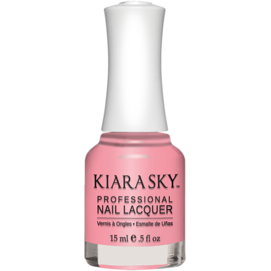 KiaraSky Nail Polish Frenchy Pink #402, 0.5 fl oz