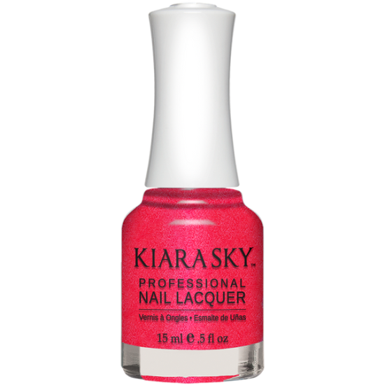 KiaraSky Nail Polish Pink Up The Pace #451, 0.5 fl oz