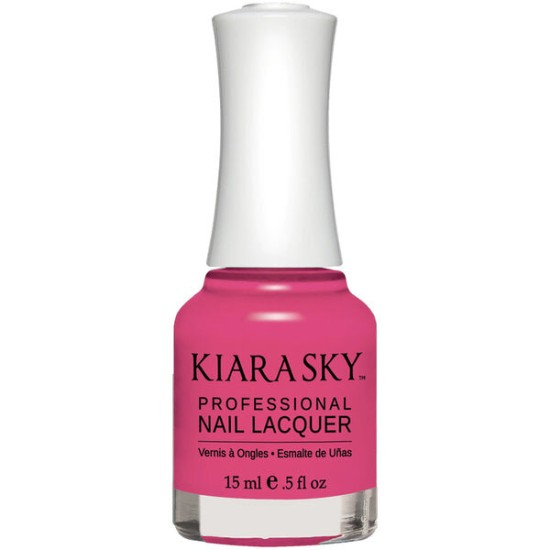 KiaraSky Nail Polish Back To The Fuchsia #453, 0.5 fl oz