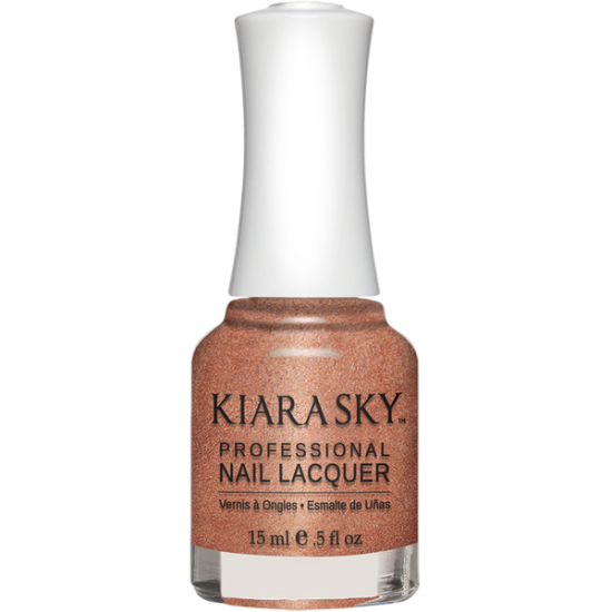 KiaraSky Nail Polish Copper Out #470, 0.5 fl oz
