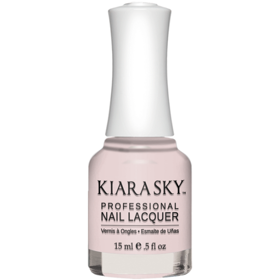 KiaraSky Nail Polish Pink Powderpuff #491, 0.5 fl oz