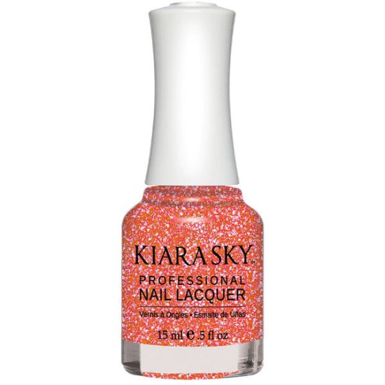 KiaraSky Nail Polish Koral Kicks #499, 0.5 fl oz
