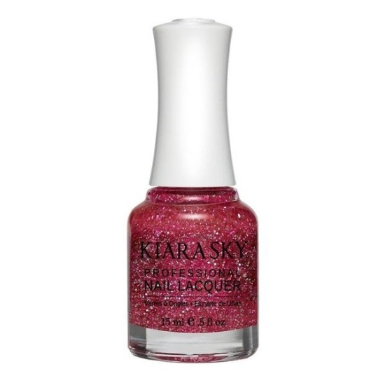 KiaraSky Nail Polish Strawberry Diaquiri #522, 0.5 fl oz
