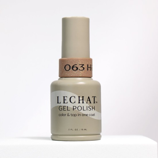 Lechat Gel Polish Holli #63, No More Top Coat, 0.5 fl oz