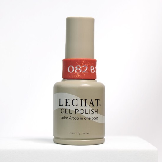 Lechat Gel Polish Bonfire #82, No More Top Coat, 0.5 fl oz