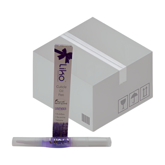 Liko Cuticle Pen Lavender 0.1oz, Contains Vitamin E, 36pc Bundle