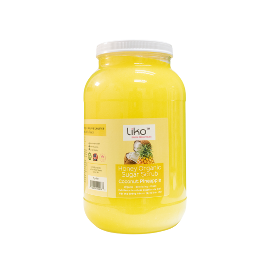 Liko Honey Sugar Scrub Coconut Pineapple 1gal