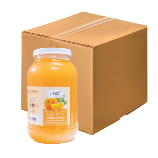Liko Honey Sugar Scrub Tangerine Orange 5gal