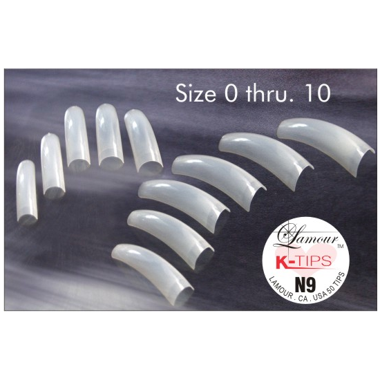 Lamour K-Tips Nail Tips #9