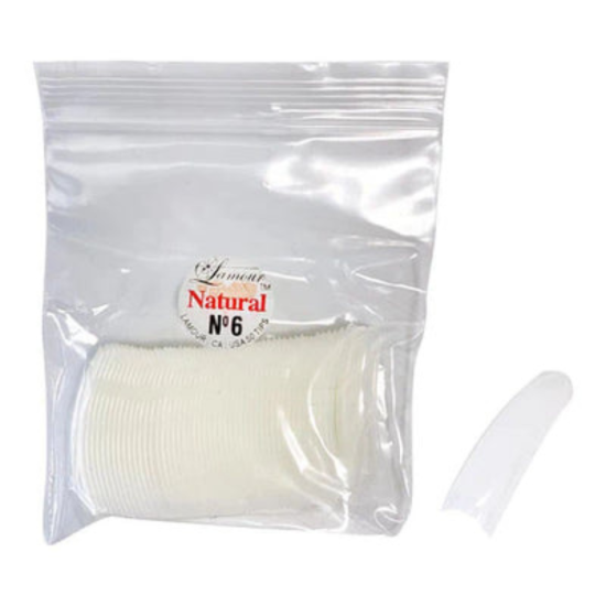 Lamour Natural Nail Tips #6