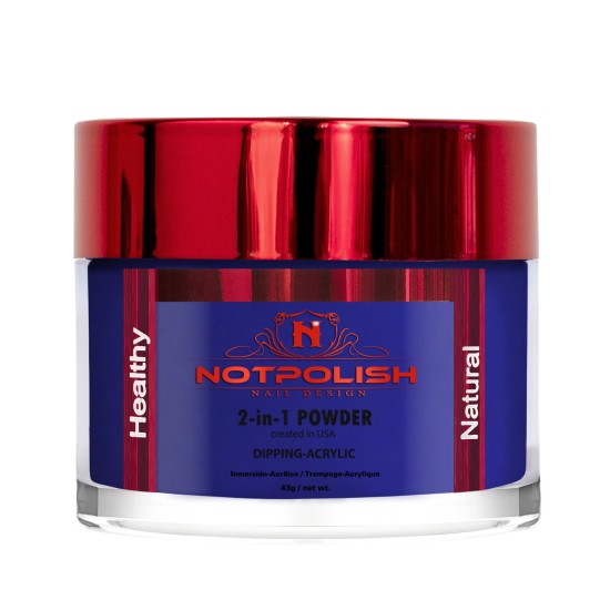 NotPolish - Dip M93 Lush Blue 2oz Dip Powder