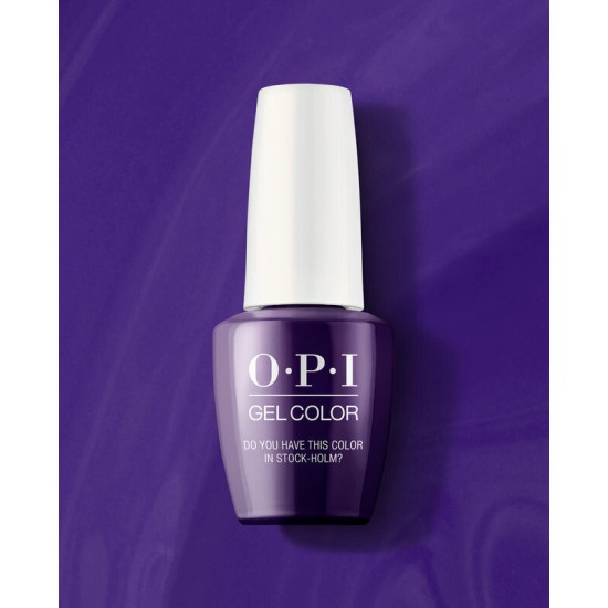 OPI Gel Color In Stock-holm #GCN47, 0.5 fl oz