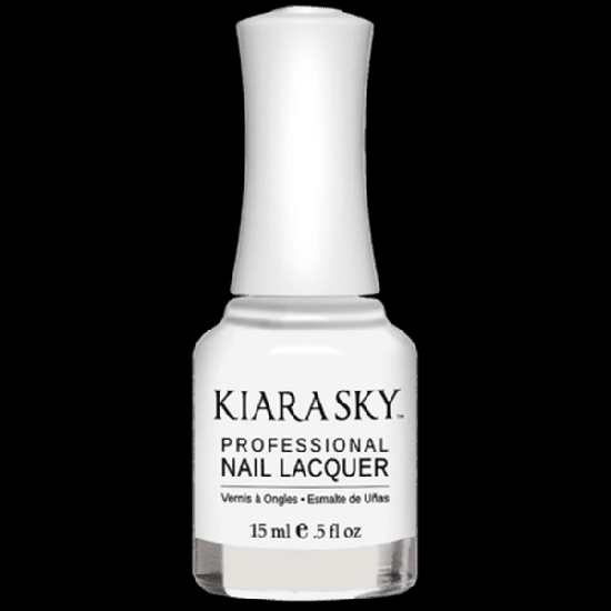KiaraSky Nail Polish All In One Snow Bunny #5001, 0.5 fl oz