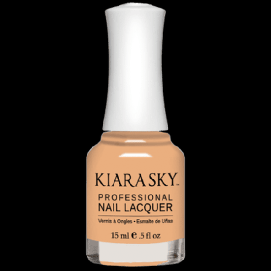 KiaraSky Nail Polish All In One Chai Spice Lat #5007, 0.5 fl oz