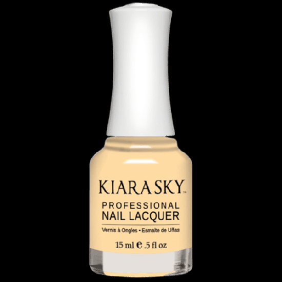 KiaraSky Nail Polish All In One Honey Blonde #5014, 0.5 fl oz