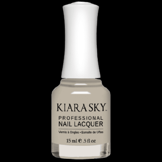 KiaraSky Nail Polish All In One Cray Grey #5019, 0.5 fl oz