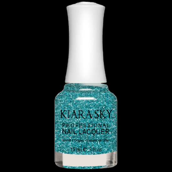 KiaraSky All In One - Cosmic Blue #5075 KiaraSky Nail Lacquer