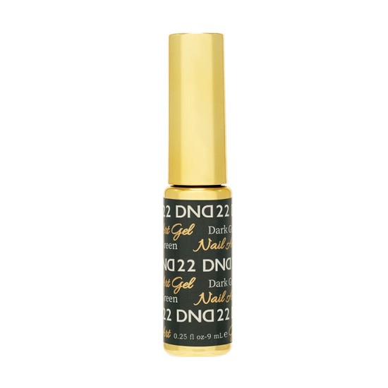 DND Nail Art Striper #22 Dark Green, 0.25 fl oz