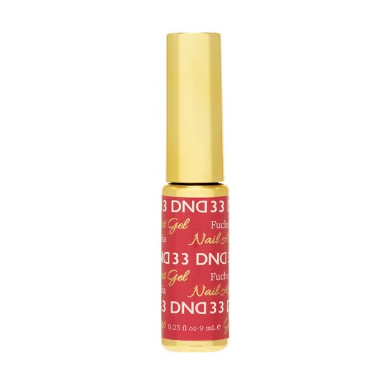 DND Nail Art Striper #33 Fuchsia, 0.25 fl oz