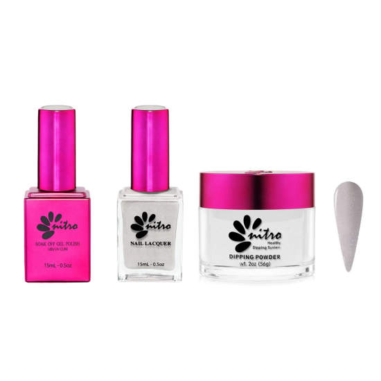 Nitro Lush Trio #A117 Crystal, 3pc Bundle