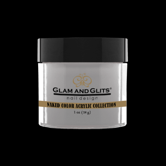 Glam and Glits Gray Gray 1oz Acrylic Powder