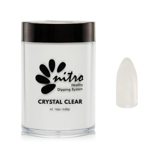 Nitro Dip Powder Crystal Clear, 16oz